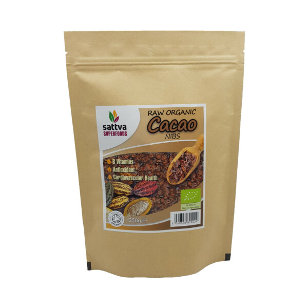 Sattva Superfoods – Cocoa Nibs 250gr