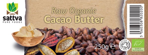 Sattva Superfoods – Cocoa Butter 250gr