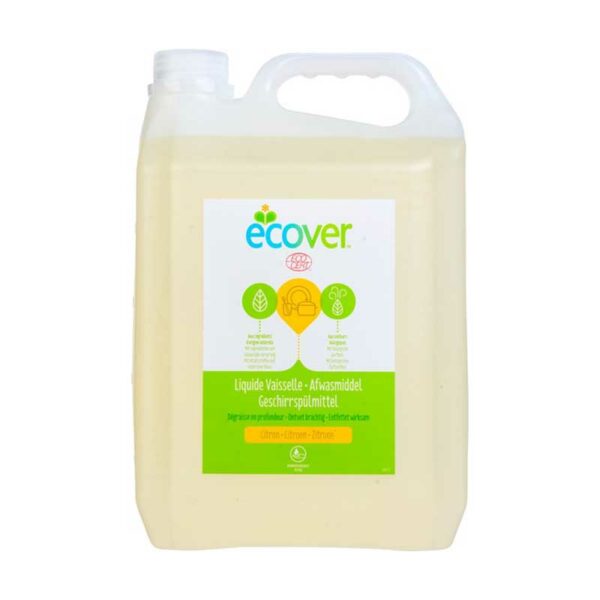 Ecover Washing Up Liquid Lemon 5ltr