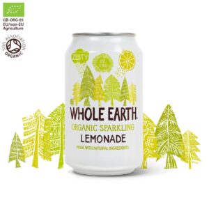 Whole Earth Organic Sparkling Lemonade Drink 330 ml