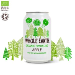 Whole Earth Organic Sparkling Apple Drink 330 ml
