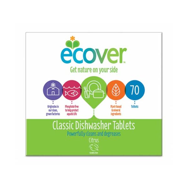 Ecover Dishwasher Tablets Classic 70pcs