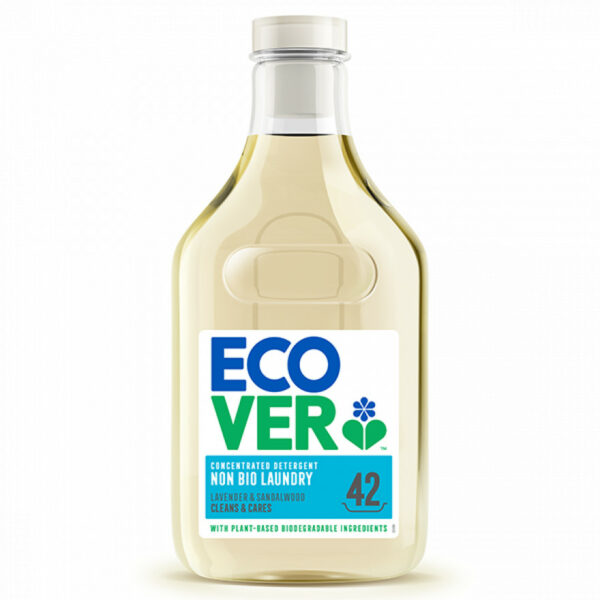 Ecover – Laundry Liquid – Non Bio Concentrated (42 washes) 1.5ltr