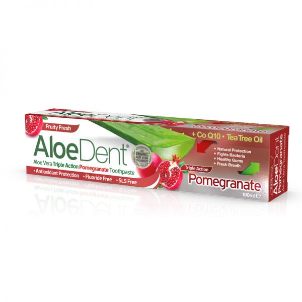 AloeDent Toothpaste Pomegranate Triple Action 100 ml