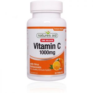 Natures Aid – Vitamin C 1000mg Time Release 30 tablets