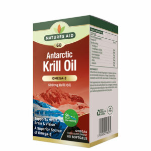 Natures Aid – Antarctic Krill Oil 500mg 60 softgels