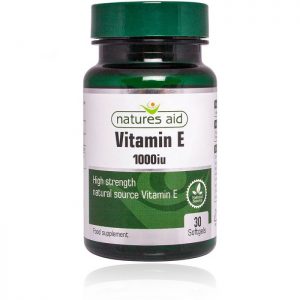 Natures Aid – Vitamin E 1000iu 30 softgels