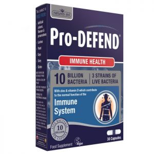 Natures Aid – Pro-DEFEND Immune Health (10 Billion Bacteria) 30 capsules