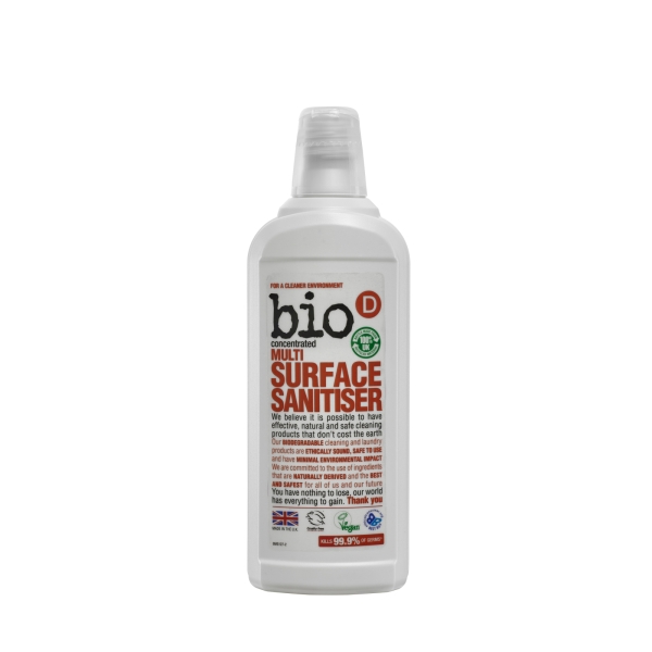 Bio D - Multi Surface Sanitiser 750 ml