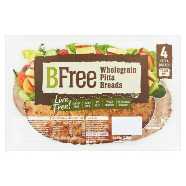 BFree Pitta Bread Wholegrain Gluten Free 220 gr
