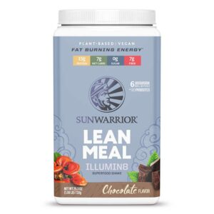 SunWarrior – Lean Meal Illumin8 – Chocolate Flavor 720gr