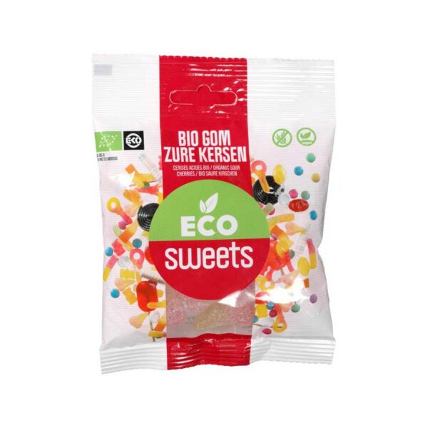 Eco Sweets – Sour Cherries 75gr