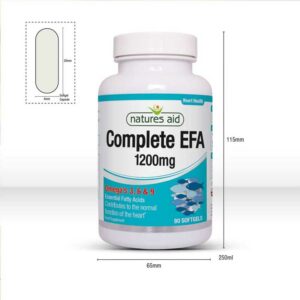 Nature’s Aid – Complete EFA (Omega 3, 6 + 9) 1200mg 90 softgels