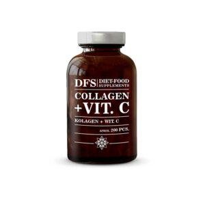Diet Food – Collagen + Vitamin C 200 capsules