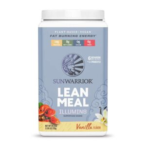 SunWarrior – Lean Meal Illumin8 – Vanilla Flavor 720gr