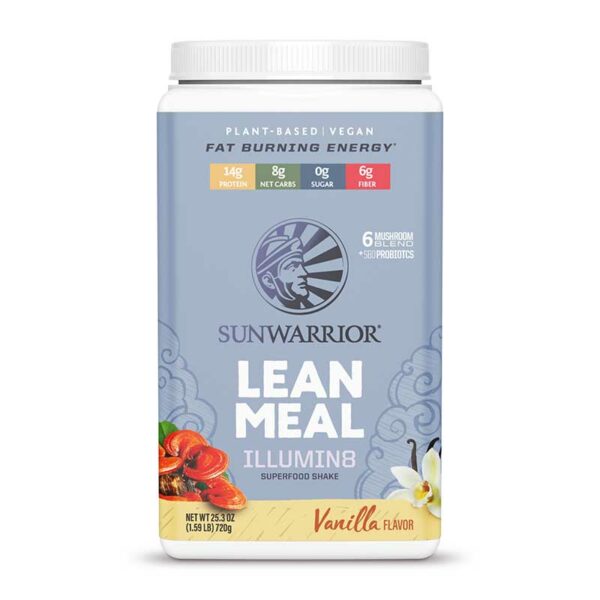 SunWarrior – Lean Meal Illumin8 – Vanilla Flavor 720gr