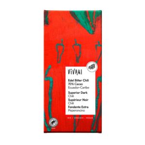 Vivani – Superior Dark Chocolate with Chili 70% 100gr