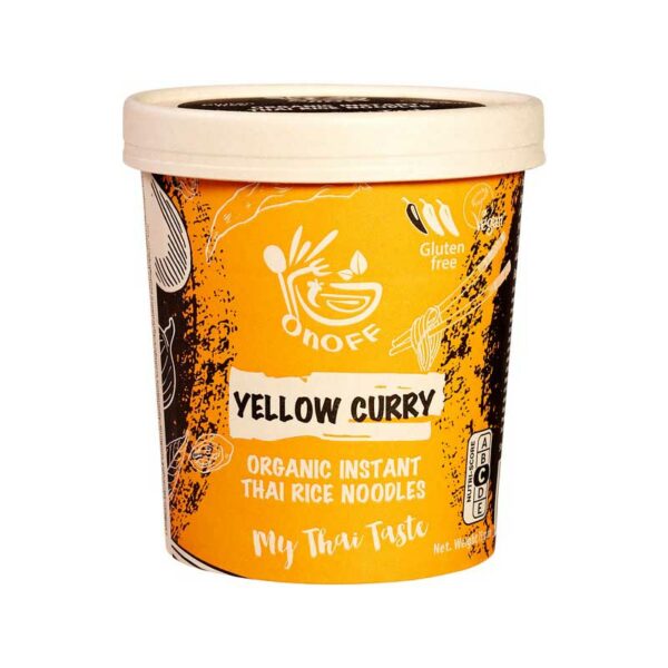 OnOff – Instant Noodle Soup Yellow Curry 75gr