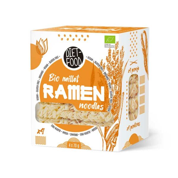 Diet-Food – Millet Ramen Noodles 280gr
