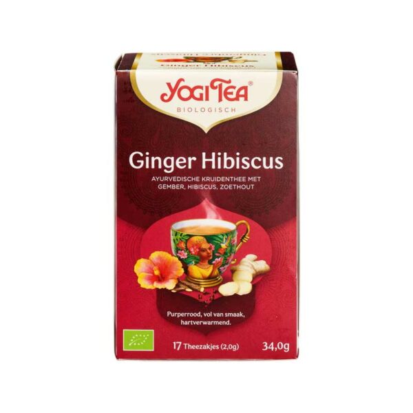 Yogi Tea – Ginger Hibiscus 17tb