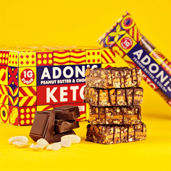 Adonis – High Protein Peanut Butter & Cocoa Keto Bar 45gr
