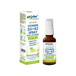 Aportha – Vitamin D3 5’000 IE + K2 200μg Spray 27ml