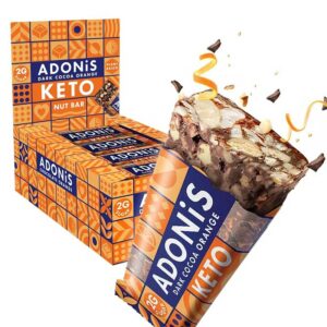 Adonis – Keto Nut Bar Dark Cocoa & Orange 35gr