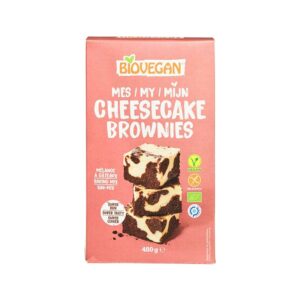 Biovegan – Cheesecake brownie baking mix 480 gram