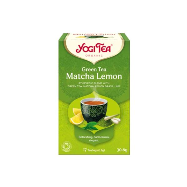 Yogi Tea – Green Tea Matcha Lemon 17 tea bags