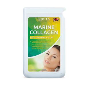 Fits – Marine Collagen, Vitamin C & Vitamin B3 120 capsules
