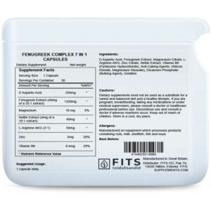 Fits – Fenugreek Complex 7 in 1 30 capsules