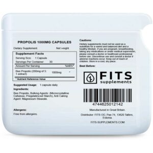 Fits – Propolis 1000mg 30 capsules