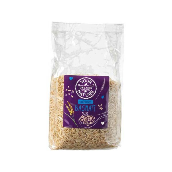 Your Organic Nature – Basmati Rice Brown 400gr