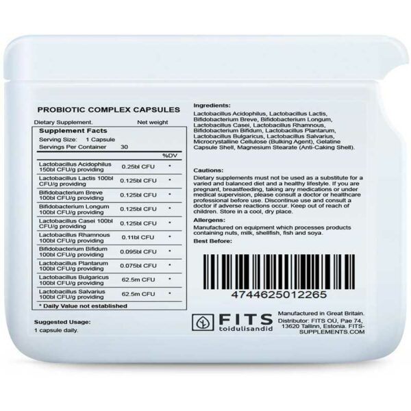 Fits – Probiotic Complex 30 capsules