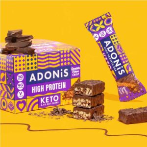 Adonis – Double Choco Crisp High Protein Keto Bar 45gr