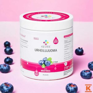 Kevee – Electrolyte Drink Sugar Free – Blueberry – 30 servings
