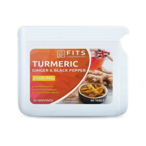 Fits – Turmeric Strong 2500mg with Ginger & Black Pepper 60 tablets