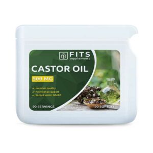 Fits – Castor Oil 500mg 90 softgels